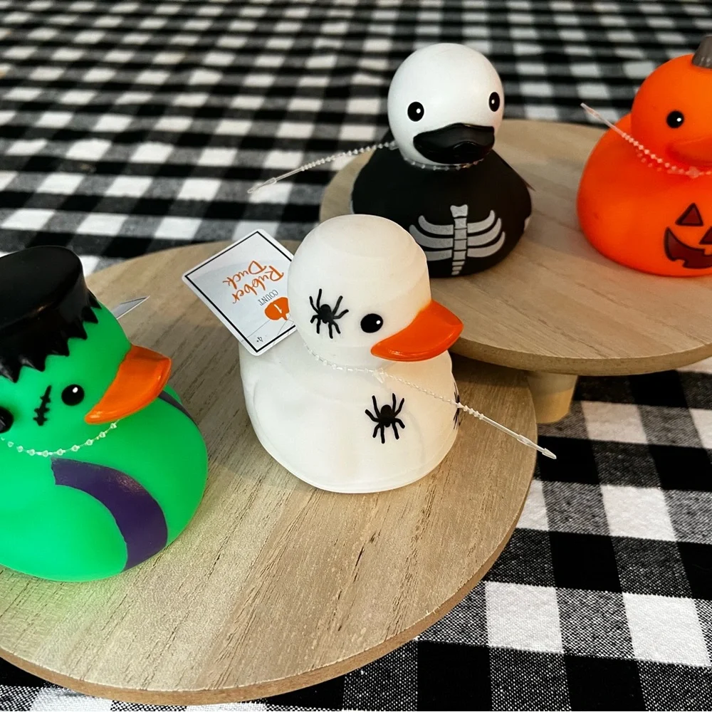 Target Halloween rubber ducks 2022 Set of four.